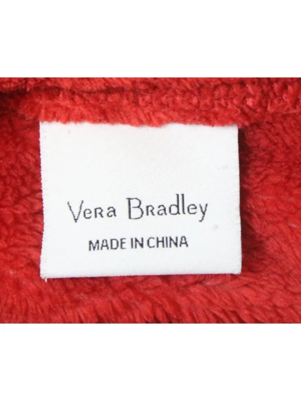 Vera Bradley Christmas cat Plush Soft Fleece Throw Blanket Holiday Lights Red